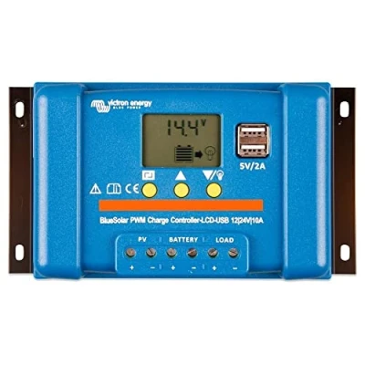 Abbildung von Victron Energy BlueSolar PWM LCD&amp;USB 12/24 Volt 30 Amp Solar Laderegler