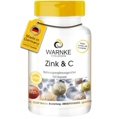 Abbildung von Zink &amp; C Kapseln