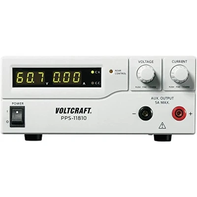 Abbildung von VOLTCRAFT PPS 11810 Labornetzgerät, einstellbar 1 18 V/DC 0 10 A 180 W USB, Remote programmierbar Anzahl Ausgänge 2