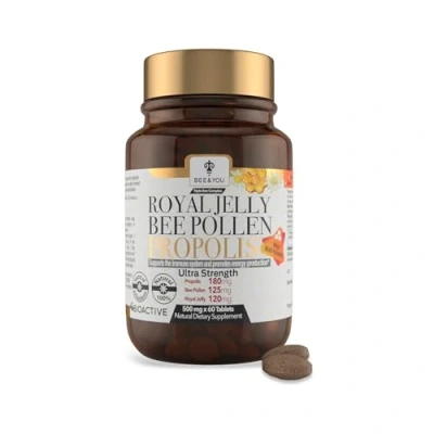 Abbildung von Gelee Royale Blütenpollen Propolis Table 60 St