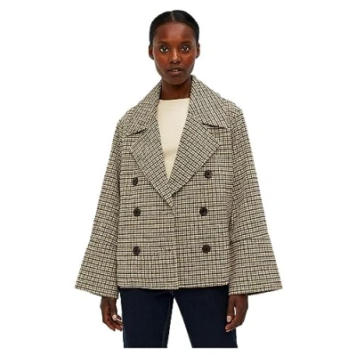 Abbildung von Object KARO Blazer, Damen, Größe: 42, Sepia