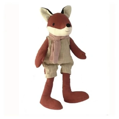 Abbildung von Stoffpuppe Fuchs Alphonse mit Rassel
