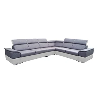 Abbildung von All4All Ecksofa mit Schlaffunktion Estrella XXL Sofa Bettkasten 334 cm x 264 Schlafsofa Wohnlandschaft L Form Groß Gewebe Farbe wählbar Seite Links 19