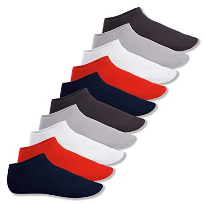 Abbildung von Footstar Herren &amp; Damen Sneaker Socken (10 Paar), Kurze Sportsocken aus Baumwolle Sneak It! Metropolis 39 42