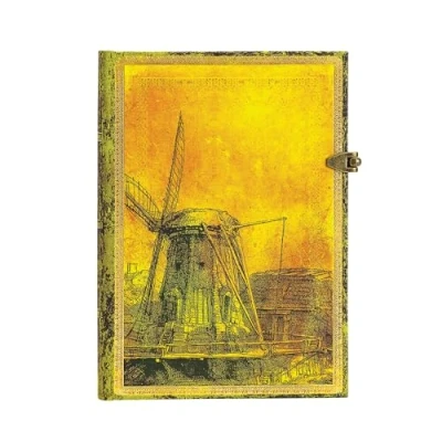 Abbildung von Paperblanks Faszinierende Handschriften Rembrandts 350. Todestag Notizbuch Midi Liniert Sonderausgabe