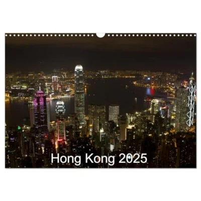 Abbildung von Hong Kong 2025 (Wandkalender DIN A3 quer), CALVENDO Monatskalender