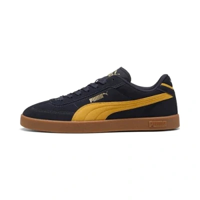 Abbildung von PUMA Unisex Club Ii Era Suede Sneaker, New Navy Archive Gold Gum, 42.5 EU