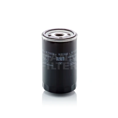 Abbildung von MANN FILTER W 719/29 Ölfilter 3/4 16 UNF mit zwei Rücklaufsperrventilen Anschraubfilter OPEL: Frontera A SUV, Sport SUV Cabrio