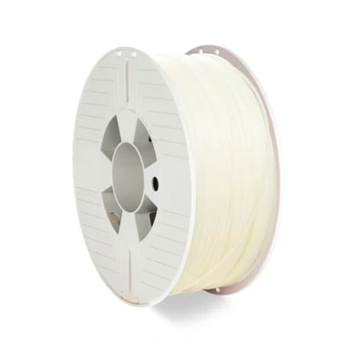 Abbildung von VERBATIM ABS Filament 3D Druck, 1,75mm, 1kg, Hochleistungs Acrylnitril Butadien Styrol zur Materialextrusion, für Drucker und Stift, aus ABS, transparent