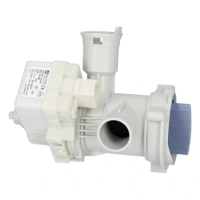 Abbildung von easyPART Kompatibel/Ersatz für BOSCH 00146083 Ablaufpumpe Laugenpumpe Siemens 146083 Pumpe Wasserpumpe Entleerungspumpe Hanning mit Pumpenkopf Sieb Waschmaschine