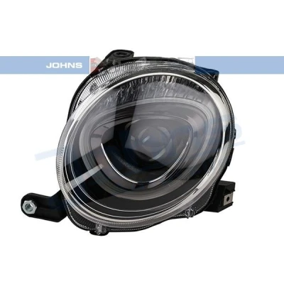 Abbildung von JOHNS 30 03 09 5 Scheinwerfer links H7 mit Stellmotor für LWR FIAT: 500 Schrägheck, C Cabrio