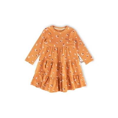 Abbildung von sigikid Cockatoo Jerseykleid für Kinder, Größe: 104, Braun