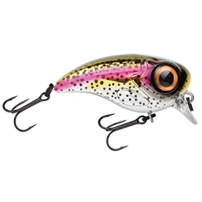 Abbildung von Spro Fat Iris Hardlure 4cm 5,4g Rainbow Trout Wobbler