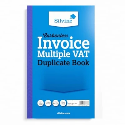 Abbildung von Silvine Rechnungsbuch, 210 x 127 mm, ohne Kohlenstoff, mit Register 1 100