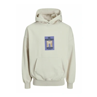 Abbildung von Jack &amp; Jones Kapuzenpullover, Herren, Größe: Small, Moonbeam