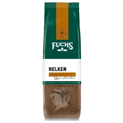 Abbildung von Fuchs Gewürze Nelken gemahlen im recyclebaren Nachfüllbeutel 50 g