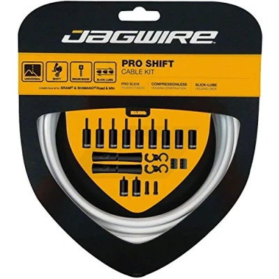 Abbildung von Jagwire Pck503 Kabel und Mantelset, weiß, one Size