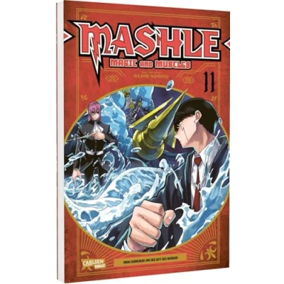 Abbildung von Mashle: Magic and Muscles 11: Witzige und verrückte Fantasy Action für Fans von Magie gestählten Muskeln!