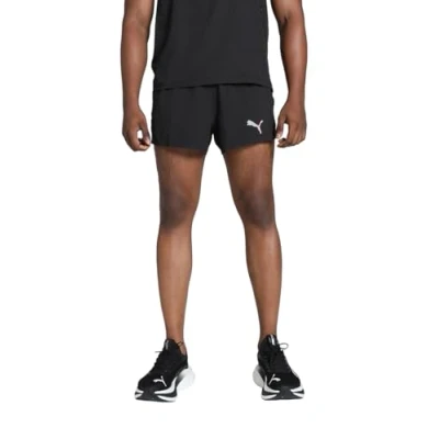 Abbildung von Puma RUN Ultraweave Velocity 3&quot; Split Short kurze Sporthose, Herren, Größe: Small, Black