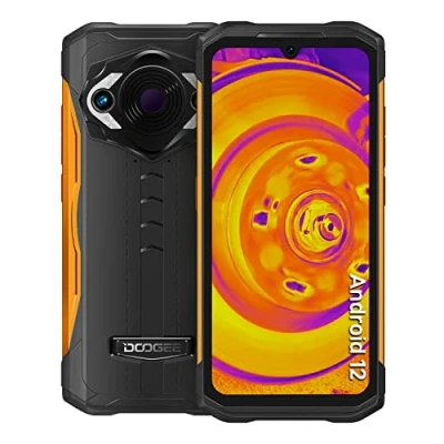Abbildung von DOOGEE S98 Pro Outdoor Handy mit 256x192 Wärmebildkamera, 8GB+256GB Speicher Android 12 Smartphone ohne Vertrag,20MP Nachtsicht + 48MP Kamera, Helio G96 6.3&#039;&#039; FHD+ 6000mAh Akku, 4G Dual SIM IP68 2022