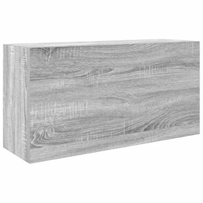 Abbildung von vidaXL Bad Wandschrank Grau Sonoma 80x25x40 cm Holzwerkstoff