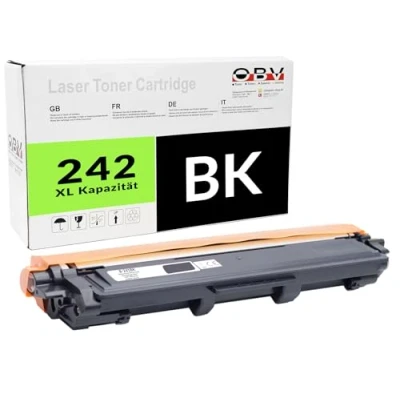 Abbildung von OBV TN 242 kompatibler Toner als Ersatz für Brother 242BK schwarz MFC 9142CDN 9332CDW 9342CDW HL 3142CW 3152CDW 3172CDW DCP 9022CDW