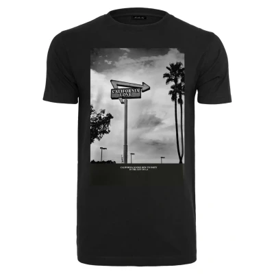 Abbildung von Mister Tee California LOVE Tshirt print, Herren, Größe: XXL, Black