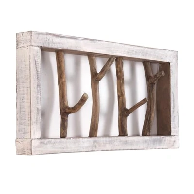 Abbildung von DESIGN DELIGHTS Wandgarderobe GARDEROBENLEISTE LIMB, 45x23cm(BxH) Treibholz mit Ästen