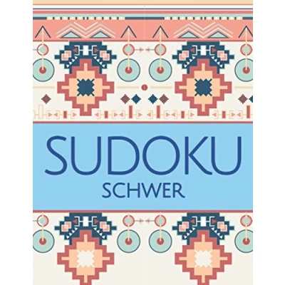 Abbildung von Sudoku Schwer: Rätsel für Erwachsene und Senioren in großer Schrift Schwierigkeitsstufe Schwer Mit Lösungen