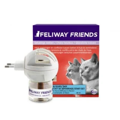 Abbildung von Feliway Friends Startset Verdampfer und Flasche 48 ml