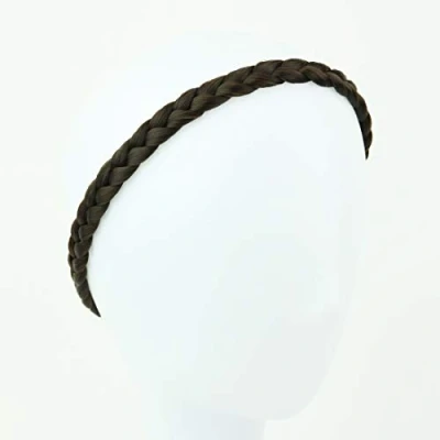 Abbildung von CAISHA Zopf Haarteil Haarband Stirnband Haarschmuck Geflochten Braun HZ5