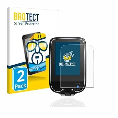 Abbildung von BROTECT (2 Stück Schutzfolie für Freestyle Libre 3 Displayschutz Folie Ultra Klar