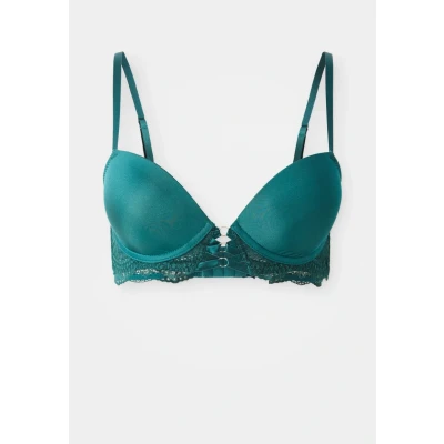 Abbildung von LASCANA Push up BH &quot;Eleonora&quot;, mit feiner Schnürung in Satin Optik und Bänderdetail, sexy Dessous