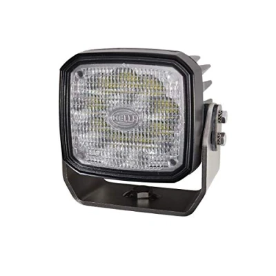 Abbildung von HELLA LED Arbeitsscheinwerfer Ultra Beam 24V / 12V 2200lm Anbau/Schraubanschluss schwenkbarer Montagebügel Nahfeldausleuchtung Stecker: DEUTSCH Stecker 1GA 995 506 081