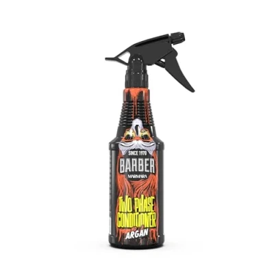 Abbildung von BARBER MARMARA Two Phase conditioner Herren leave in haarpflege Männer anti spliss Haarparfüm Sprühkur Entwirrungsspray spray Men (400ml, No.3 Argan)
