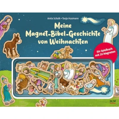 Abbildung von Meine Magnet Bibel Geschichte von Weihnachten: Ein Spielbuch mit 20 Magneten (Magnet Geschichten)