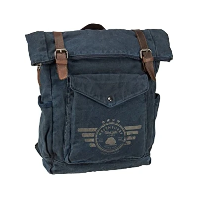 Abbildung von Greenburry Vintage Aviator Blue Edition Tagesrucksack, Größe: One Size,