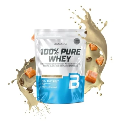 Abbildung von BioTech 100% Pure Whey Karamell Cappuchino