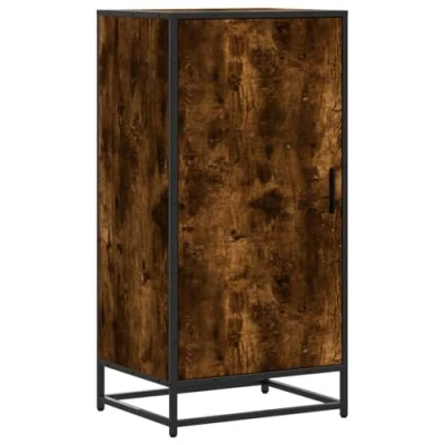 Abbildung von vidaXL Schuhregal Räuchereiche 48x38x97,5 cm Holzwerkstoff
