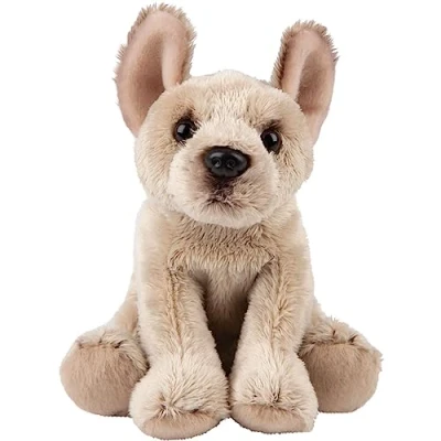 Abbildung von Suki Gifts 12134 Naturgetreue Französische Bulldogge Hund Kuscheltier, mehrfarbig