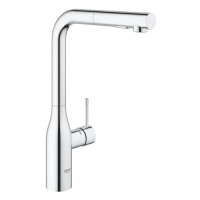 Abbildung von GROHE Essence, Ziehen, Chrom, Metall, Hebelgriffe, Einzelbild, 1/2 Zoll