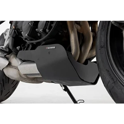 Abbildung von SW MOTECH Bugspoiler Alu schwarz für Triumph Trident 660