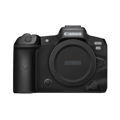 Abbildung von JJC Kratzfester Schutzaufkleber, kompatibel mit Canon EOS R6 spiegellose Kamera, rutschfeste Kameragehäuse, Schutzfolie (schwarz)