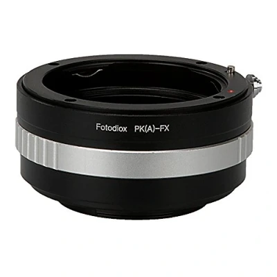 Abbildung von Fotodiox Lens Mount Adapter Compatible with Pentax K AF (KAF) Lenses on Fujifilm X Cameras