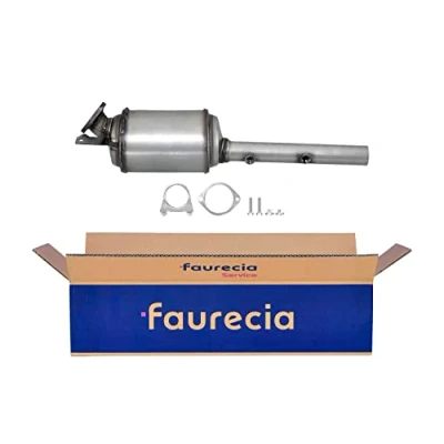 Abbildung von Faurecia FS55925F Rußpartikelfilter Euro 4 mit Anbauteilen RENAULT: SCENIC 2, MEGANE 2 Coupe Cabriolet