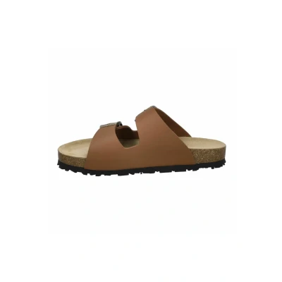 Abbildung von Josef Seibel Hermine Pantolette flach, Damen, Größe: 36, Cognac Schuhe