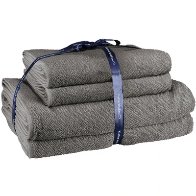 Abbildung von Kleine Wolke Handtuch Set &quot;Chill&quot;, Set, 4 tlg., Frottier, moderne Melangeoptik