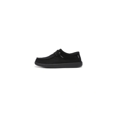 Abbildung von Walk in Pitas Wally Sportlicher Schnürer, Größe: 40, Black Schuhe