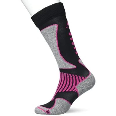 Abbildung von McKinley Unisex New Nils Socken, 911 Black/Pink, 27 30