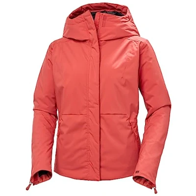 Abbildung von Helly Hansen NORA Insulated Skijacke, Damen, Größe: XS, Poppy red
